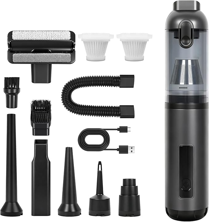 Best cordless car vacuum 2026 - AutoRexa portable car vacuum cleaner for American drivers