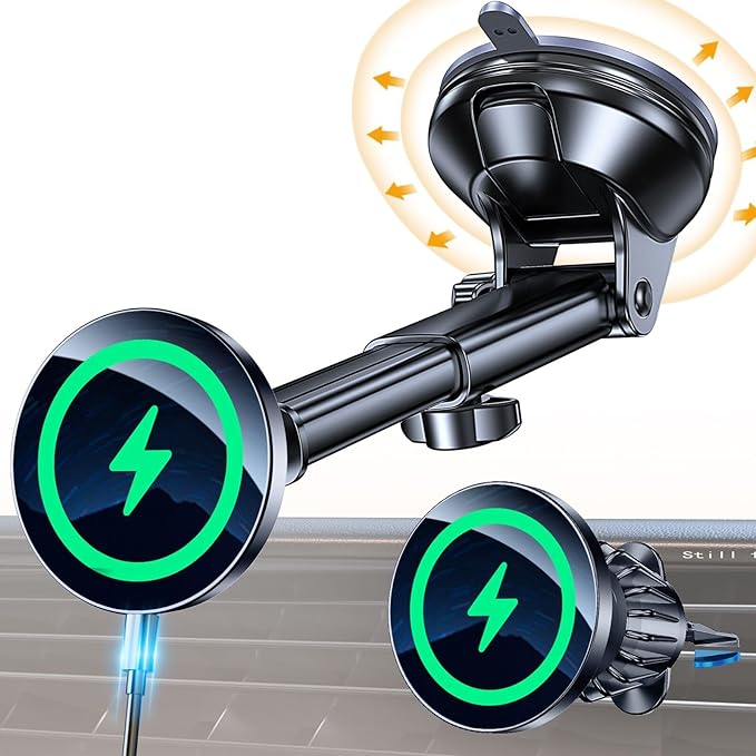 Best wireless car phone mount 2026 - MagSafe magnetic holder