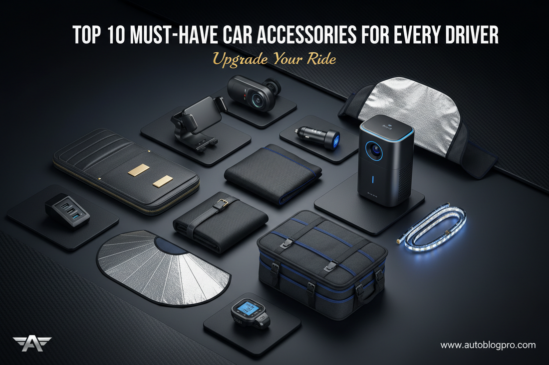 Top 10 Must-Have Car Accessories for Every Driver