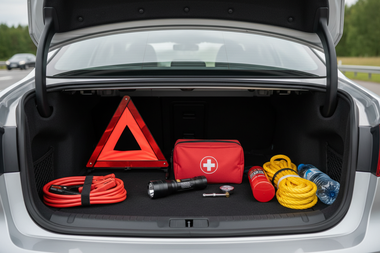 What to Keep in Your Car for Roadside Emergencies