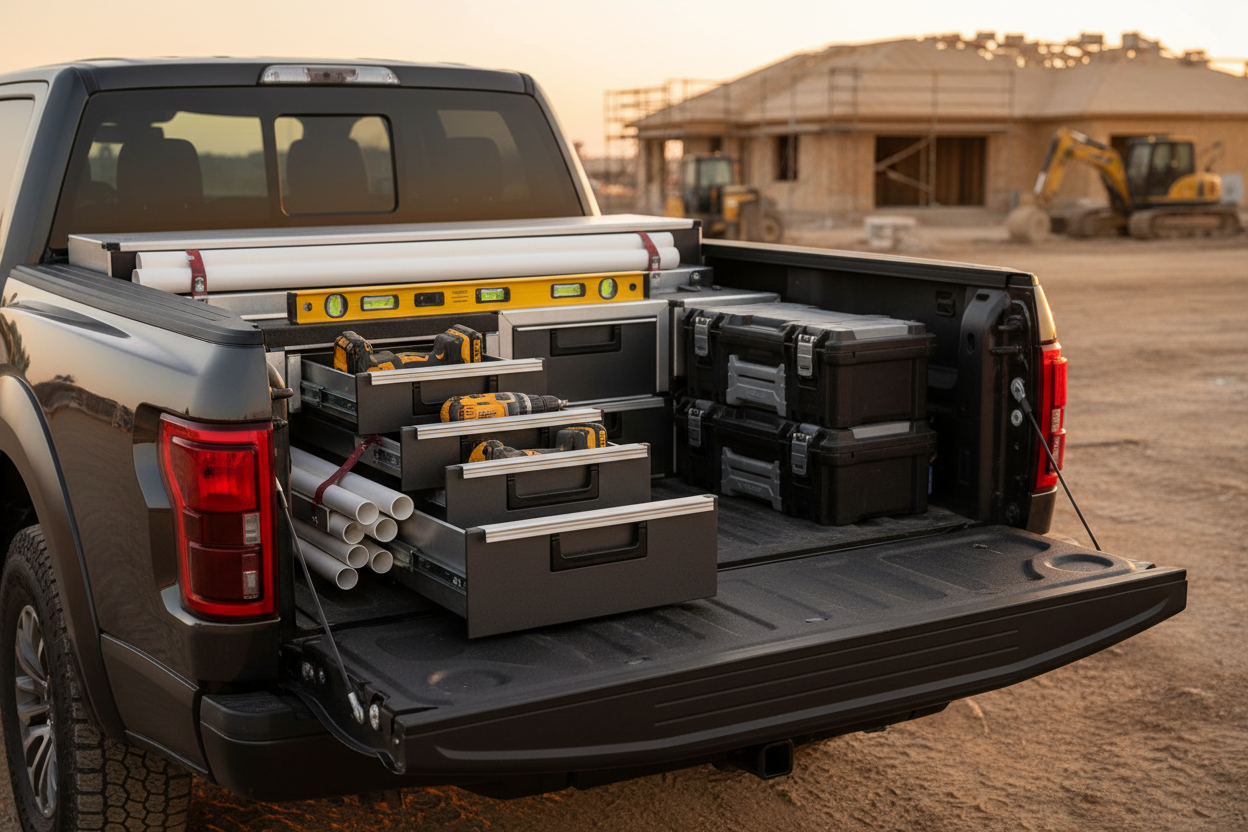 Why Truck Bed Organizers Are the #1 Thing Every Contractor Is Buying Right Now