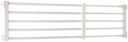 Adjustable Shelf Organizer Expandable Closet Shelf and Rod with No Drilling for Wardrobe Cupboard Kitchen Bookcase (18.2" - 2