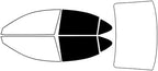 Avery Dennison NR Nano Ceramic IR Window Tint Kit Compatible with Lexus is 2006-2013 - Back Precut Kit - 5%