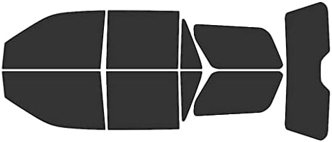 Rvinyl Window Tint Kit Compatible with Ford Expedition 2018-2024 - Black 20% - Single Ply No Bubble Film - Do it Yourself Vehicle Complete Precut Kit