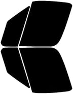 Rvinyl Window Tint Kit Compatible with Mercedes Benz Sprinter 2010-2018 - Black 5% - Single Ply No Bubble Film - Do it Yourself Vehicle Complete Precut Kit