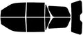 Rvinyl Window Tint Kit Compatible with Ford Expedition 2018-2024 - Complete Precut Kit - 5%