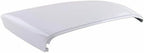 White Right Mirror Cap Cover For Honda Civic 2016 2017 2018 2019 2020 2021 Rearview Mirror Cap Replacement (White Right Side)