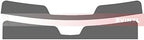 Rvinyl Window Tint Kit Compatible with Mercedes-Benz Sprinter 2010-2018 - Windshield Strip Visor - 35%