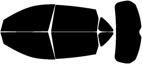 Rvinyl Window Tint Kit Compatible with Acura RDX 2019-2025 - Black 5% - Single Ply No Bubble Film - Do it Yourself Vehicle Complete Precut Kit