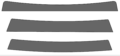 Rvinyl Window Tint Kit Compatible with Acura RDX 2019-2025 - Windshield Strip Visor - 35%
