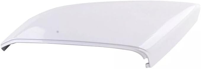 White Mirror Cap Cover For Honda Civic 2016 2017 2018 2019 2020 2021 Rearview Mirror Cap Replacement (White Left Side)