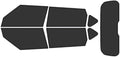 Rvinyl Window Tint Kit Compatible with Kia Soul 2014-2019 - Complete Precut Kit - 20%