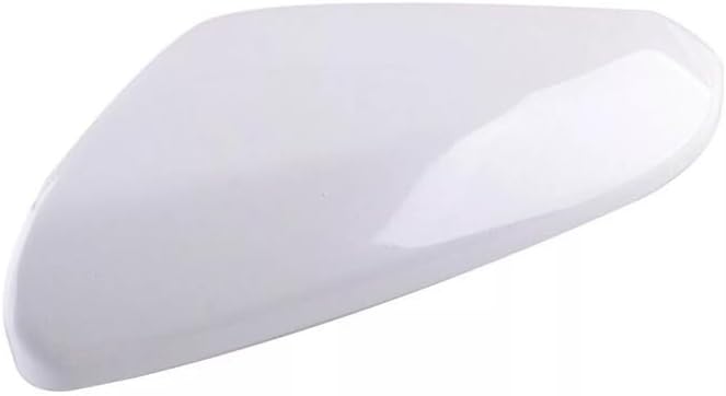 White Mirror Cap Cover For Honda Civic 2016 2017 2018 2019 2020 2021 Rearview Mirror Cap Replacement (White Left Side)