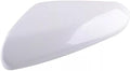 White Mirror Cap Cover For Honda Civic 2016 2017 2018 2019 2020 2021 Rearview Mirror Cap Replacement (White Left Side)