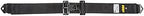 JEGS Black Latch & Link Ultra Series Harness Lap Belt | Made In USA | 3" Wide | Smooth Operating Pull Down Lap Adjusters | High Strength Steel Mounting Hardware | 64" Length | SFI 16.1 Rated | Black