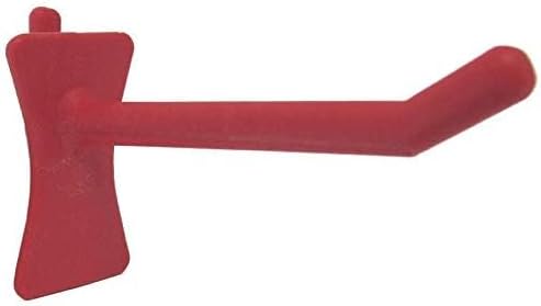PegPro™ 2" Straight Hooks for 1/4" Pegboards - Secure Plastic Hooks for Your Wall Organizer - for Craft Storage, Garage, Kitc
