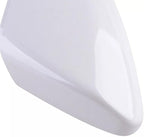 White Mirror Cap Cover For Honda Civic 2016 2017 2018 2019 2020 2021 Rearview Mirror Cap Replacement (White Left Side)