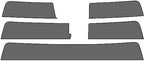 Rvinyl Window Tint Kit Compatible with Nissan Frontier 2022-2024 (4 Door Crew Cab) - Windshield Strip Visor - 35%