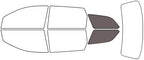 Rvinyl Window Tint Kit Compatible with Dodge Journey 2009-2020 - Cargo Precut Kit - 35%
