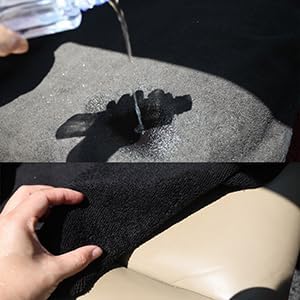 Waterproof Sweating Car Seat Cover for Post Gym Workout, Running, Swimming, Beach and Hiking, Universal Fit Non-Slip Bucket S