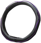 Mayco Bell Flat Bottom Steering Wheel Cover Anti-Slip,Safety,Soft,Breathable,Durable,Full Surround,Comfortable Grip Microfibe