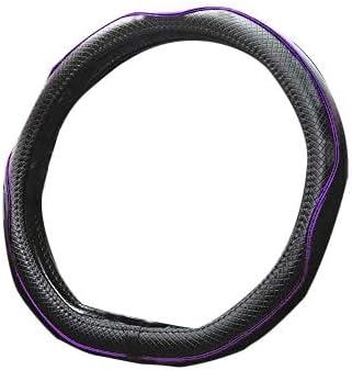 Mayco Bell Flat Bottom Steering Wheel Cover Anti-Slip,Safety,Soft,Breathable,Durable,Full Surround,Comfortable Grip Microfibe