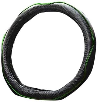 Mayco Bell Flat Bottom Steering Wheel Cover Anti-Slip,Safety,Soft,Breathable,Durable,Full Surround,Comfortable Grip Microfibe