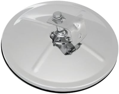 Grand General 33330 Chrome 7" Convex Blind Spot Mirror with "L" Bracket