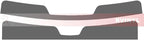 Rvinyl Window Tint Kit Compatible with Mercedes-Benz Sprinter 2010-2018 - Windshield Strip Visor - 35%