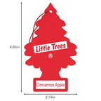 LITTLE TREES Car Air Freshener | Hanging Tree Provides Long Lasting Scent for Auto and Home | 24 Air Fresheners |Cinnamon App