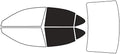 Avery Dennison NR Nano Ceramic IR Window Tint Kit Compatible with Lexus is 2006-2013 - Back Precut Kit - 20%