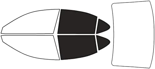 Avery Dennison NR Nano Ceramic IR Window Tint Kit Compatible with Lexus is 2006-2013 - Back Precut Kit - 20%