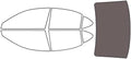 Avery Dennison NR Nano Ceramic IR Window Tint Kit Compatible with Lexus is 2006-2013 - Rear Windshield Precut Kit - 35%