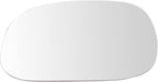 TRQ Driver Side Mirror Glass Manual Peel and Stick Compatible with 1997-2003 Ford F-150 1997-1999 F-250 2004 F-150 Heritage F