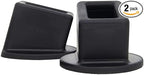 Seat Belt Buckle Holder – Easy Access to The Buckles of Rear Seats - Plug The Seat Belt in with Only One Hand – Friendly to Kids, and Passengers with Special Needs (Black x2)