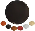 Wooden Lazy Susan 24in Rotating Table Top Dining Turntable, Round Serving Plate Decor Silent with Non-Slip Base Smooth SpinBy