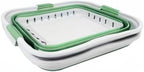 SAMMART 42L (11 gallon) Collapsible Plastic Laundry Basket - Foldable Pop Up Storage Container/Organizer - Portable Basket - 