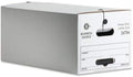 Business Source Business Source File Storage Box - Rectangular, Classic Style, Waterproof, Flip Top Lid, 10" Height x 12" Wid