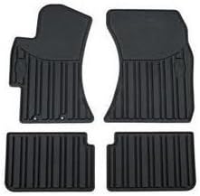 Subaru 2005-2009 Subaru Outback & Legacy All Weather Floor Mats Black Rubber J501SAG000
