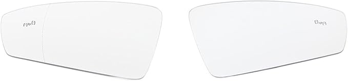 Left&Right Exterior Wing Mirror Glass Heater Blind Spot Detection Kit Fit Compatible with VW Tiguan Allspace 2018 5NN857521A 