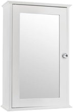 VINGLI Bathroom Wall Cabinet Wall Mount Mirrored Medicine Cabinet with Mirror Storage Organizer with Single Mirror Door and 2