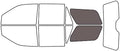Rvinyl Window Tint Kit Compatible with Ford Expedition 2018-2024 - Cargo - 35%