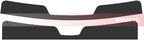 Rvinyl Window Tint Kit Compatible with Mercedes Benz Sprinter 2010-2018 - Black 20% - Single Ply No Bubble Film - Do it Yourself Vehicle Windshield Visor Strip