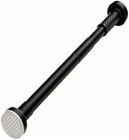 Adjustable Closet Rods - No Drilling Clothes Rail for Windows & Bathroom - Extendable White Wardrobe Rail (11.75" - 19.75") -