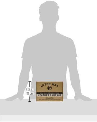 Otter Wax Leather Care Kit | 100% All-Natural Leather Care Products | Made In The USA | Includes Saddle Soap & Leather Salve 