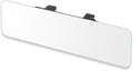 SkycropHD Frameless Rear View Mirror Interior Panoramic Wide Angle Mirror Eliminate Blind Spots for Car SUV Truck – Flat,11.8in (White)