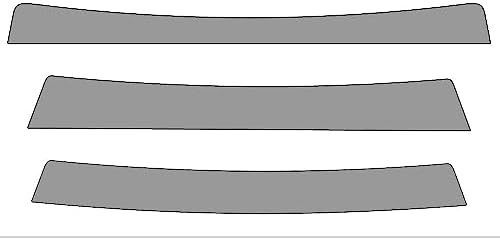 Rvinyl Window Tint Kit Compatible with Dodge Journey 2009-2020 - Windshield Strip Visor - 50%