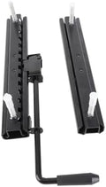 Vehicle Seat Slider Track, 2PCS Strong Strength Adjustable Seat Sliding Fit For Go Kart Four Wheel Off Road UTV