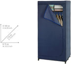 Wenko 64530100 Business Wardrobe with Shelf for Mobile Wardrobe 75 x 160 x 50 cm Dark Blue