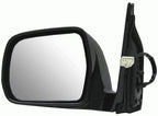 TRQ 2 Piece Driver and Passenger Side Mirror Assembly Set Electric Adjustment Heated No Memory Textured Compatible with 2001-